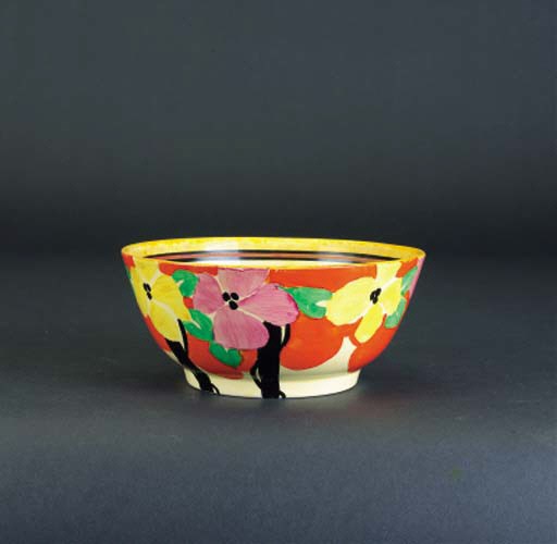 'Appliqu Palermo' a  'Bizarre' bowl