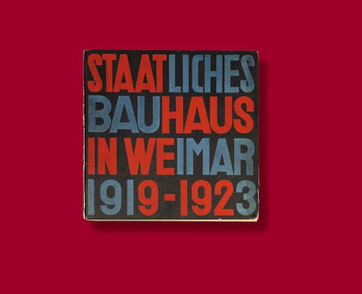'STAATLICHES BAUHAUS IN VEIMAR 1919-1923', A PRINTED BOOK