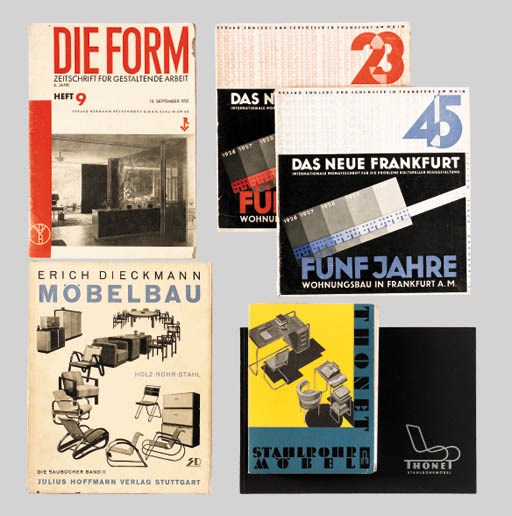'ERICH DIECKMANN - MOBELBAU IN HOLZ, ROHR UND STAHL', A PRINTED BOOK