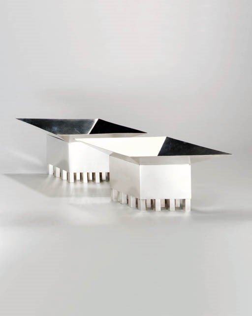 A SILVER CENTERPIECE