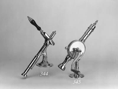 AN ENGLISH MASONS 1887 NICKEL ROTARY ECLIPSE BAR CORSCREW