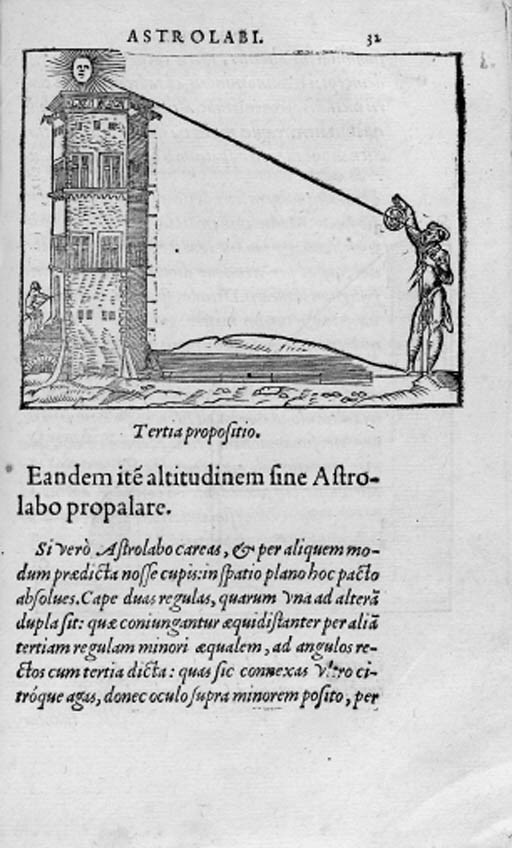 KOEBEL, Jacob (1460/65-1533). Astrolabii declaratio, eiusdemque usus mire iucundus, non modo Astrologis, Medicis, Geographis, caeterisque literatrum cultoribus multum utilis ac necessarius. Paris: Guillaume Cavellat, 1550. Printer's device on title, 16 woodcuts in the text, full-page woodcut of an armillary sphere on the final verso. [Bound with:] MARTINUS Siliceo, Joannes (Poblacion). De usu astrolabi compendium. Paris: Guillaume Cavellet, 1553. Printer's device on title, larger device on final verso, 28 woodcuts in the text. (Neat tear in one leaf, repaired tear in final leaf, small tear in one leaf nicking woodcut.)