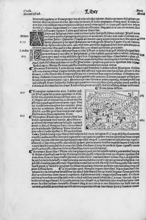 JACOBUS PHILIPPUS DE BERGAMO (1534-1520). Supplementum chronicarum. Venice: Bernardinus Benalius, 15 December 1486.