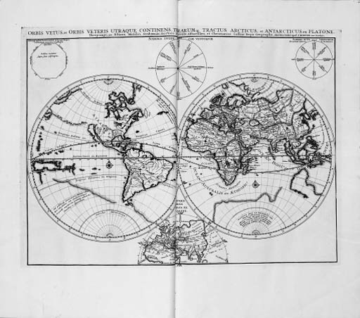 LE CLERC, Jean (1657-1736). Atlas antiquus, sacer, ecclesiastus et profanus. Amsterdam: Pieter Mortier, [preface dated September 1705].