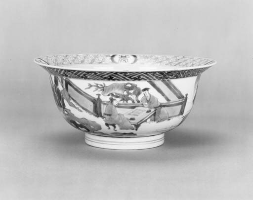 A Chinese blue and white bowl