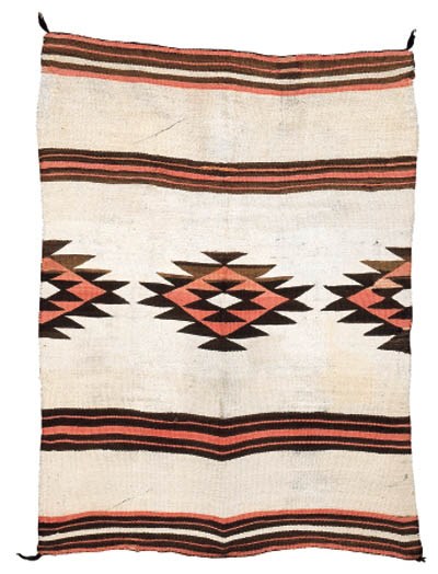 A TRANSITIONAL NAVAJO BLANKET