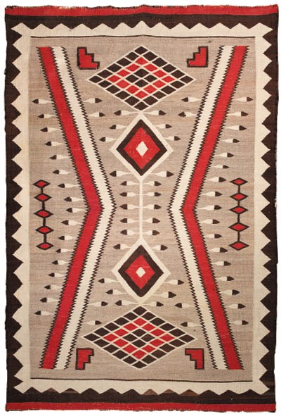 TWO NAVAJO RUGS