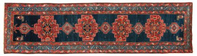 An antique Bakshaish runner, North-West Persia