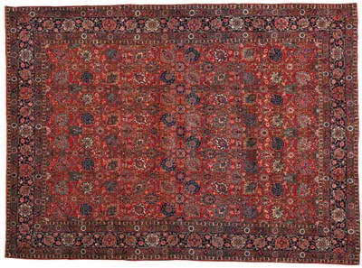 A fine Tabriz carpet, North-West Persia