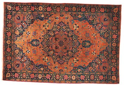 An antique Tabriz carpet, North-West Persia