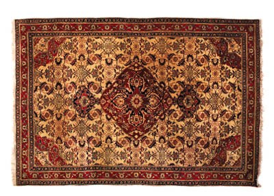 A fine Agra small carpet