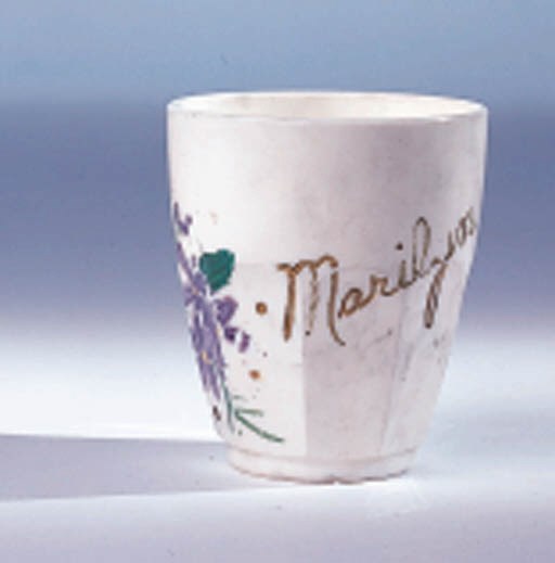 A PLASTIC CUP