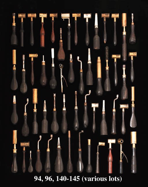 A GROUP OF VINTAGE NIPPLE-KEYS