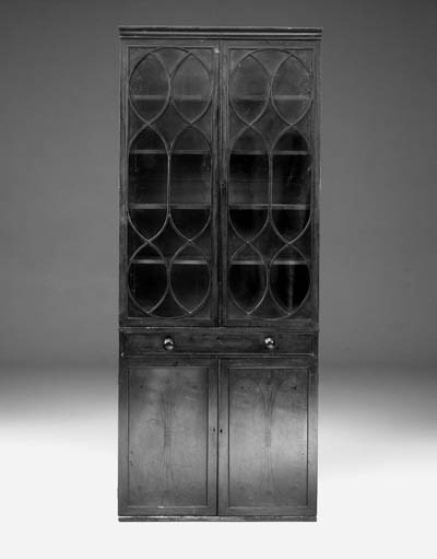 A Regency mahogany bookcase