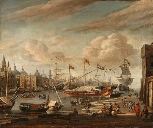 Studio of Abraham Jansz. Storck (1635-1710)