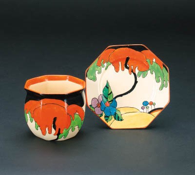 'Woodland' a  'Bizarre' Chester fern pot