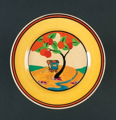 'Appliqué Caravan' a  'Bizarre' plate