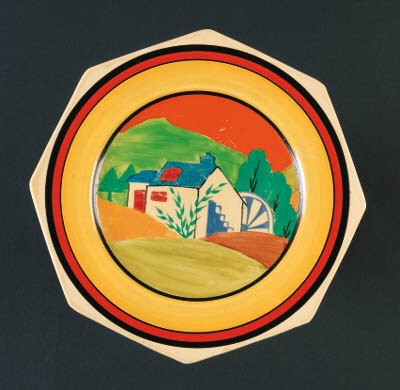 'Appliqué Lugano' a  'Bizarre' plate