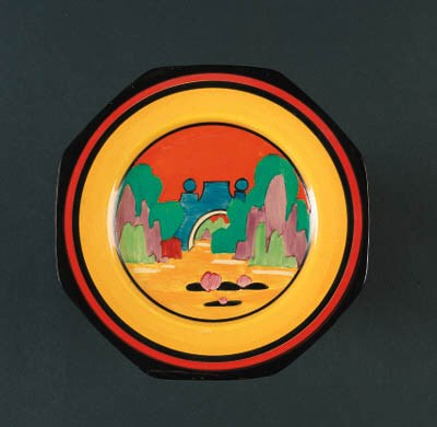 'Appliqué Lugano' a  'Bizarre' plate