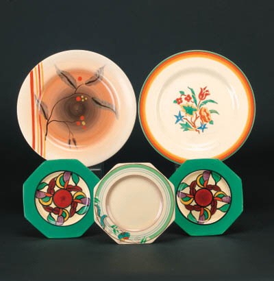 'Original Bizarre' two side plates