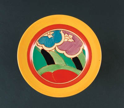 'Red Gardenia' a  'Bizarre' plate