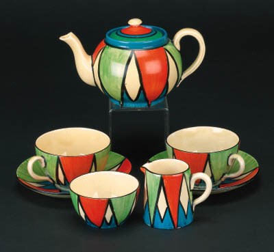 'Original Bizarre' a Globe tea for two