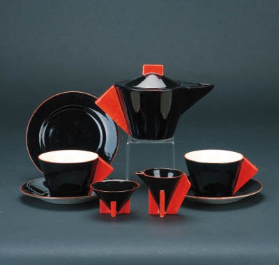 'Yoo Hoo' a  'Bizarre' Conical tea for two