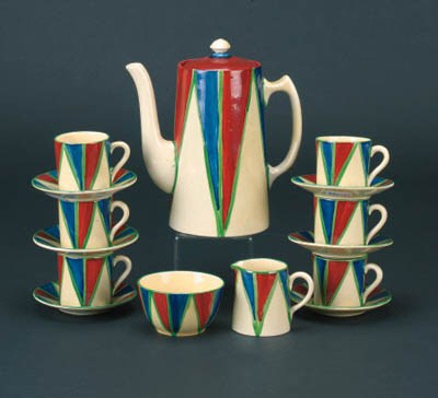 'Original Bizarre' a Tankard coffee set for six