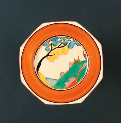 'Orange Secrets' a  'Fantasque Bizarre' plate
