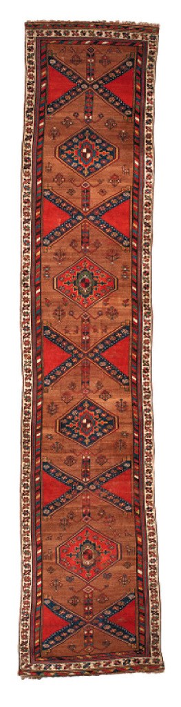 An antique North-West Persian runner