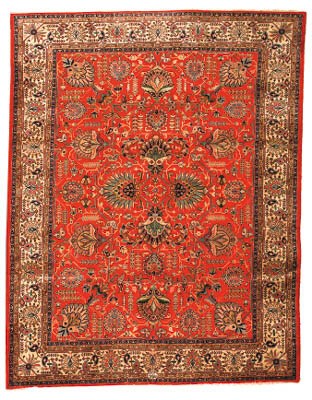 A fine Javan Amir Khis Tabriz carpet, North-West Persia