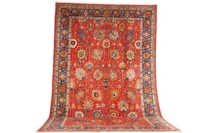 A fine Tabriz carpet of Shah-Abbas design, North-West Persia