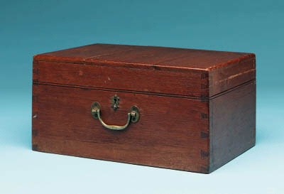 An Important Oak Box Crafted From R.M.S. Titanic Driftwood