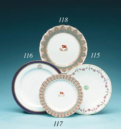 A 1st Class Dinner Plate From R.M.S. Titanic