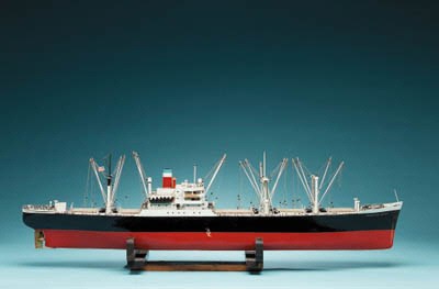 A Ship Model Of The S.S. American Scout