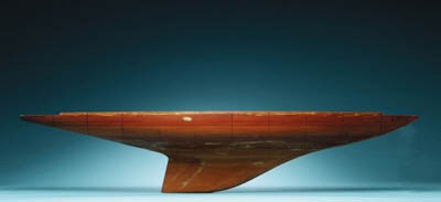 The Tank Test Model For The 5.5 Meter Yacht Bingo I