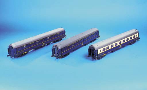 CIWL 4-axle (twin bogie) passenger coaches: