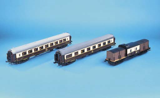 CIWL Pullman 'Golden Arrow' 4-axle passenger vehicles: