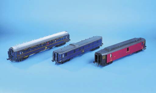 CIWL 4-axle (twin bogie) passenger vehicles: