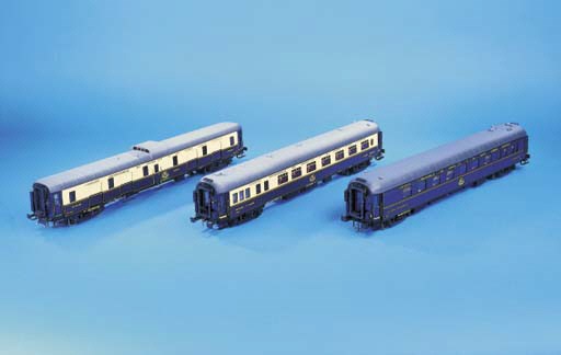 CIWL 4-axle (twin bogie) passenger vehicles:
