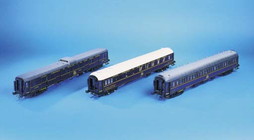 CIWL 4-axle (twin bogie) passenger vehicles: