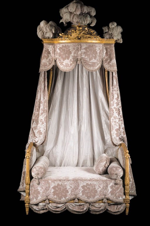 LIT EN CHAIRE A PRECHER D'EPOQUE LOUIS XVI