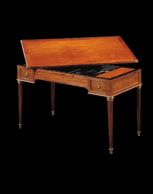 TABLE TRIC-TRAC D'EPOQUE LOUIS XVI