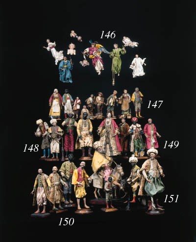A GROUP OF SIX FIGURES
