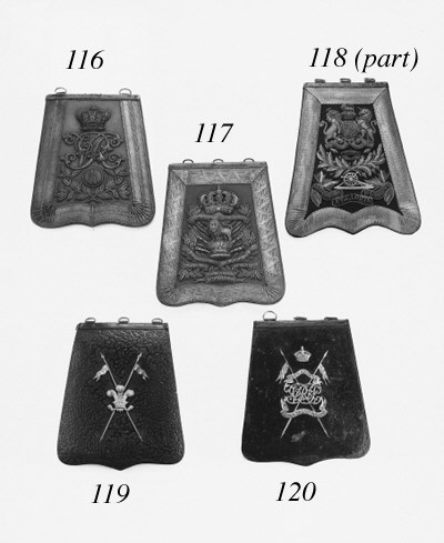 An Officer's Sabretache of the 21st Lancers