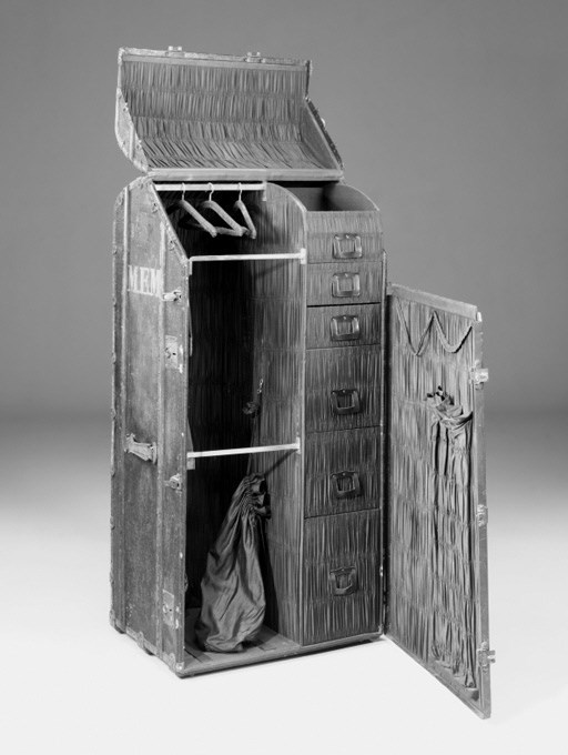 A travelling trunk, early 20th century