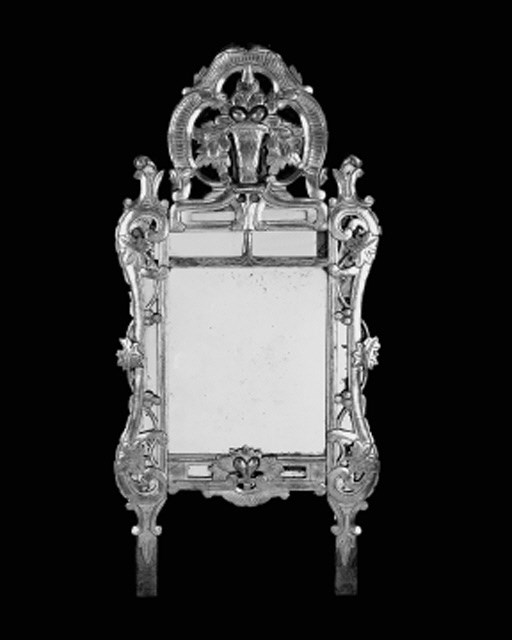 A French giltwood mirror, 19th century