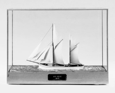 A finely detailed 18ft:1in scale waterline model of the S.V. Irene of circa 1907