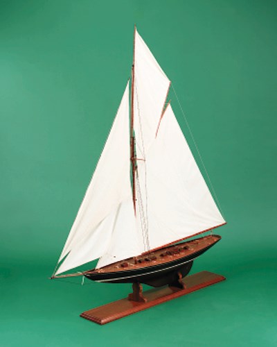 A detailed display model of the Royal Yacht Britannia (1893)