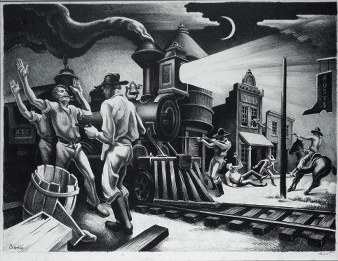 THOMAS HART BENTON (1889-1975)